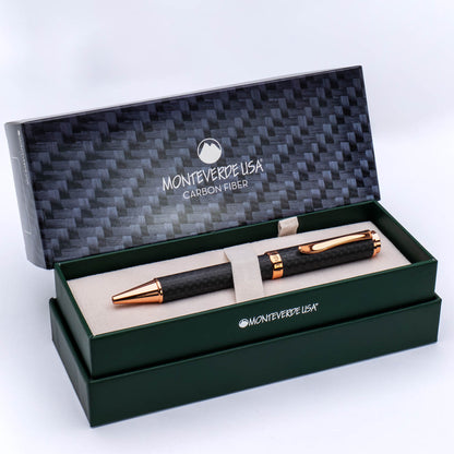 Monteverde Innova Ballpoint Matte Carbon & Rosegold