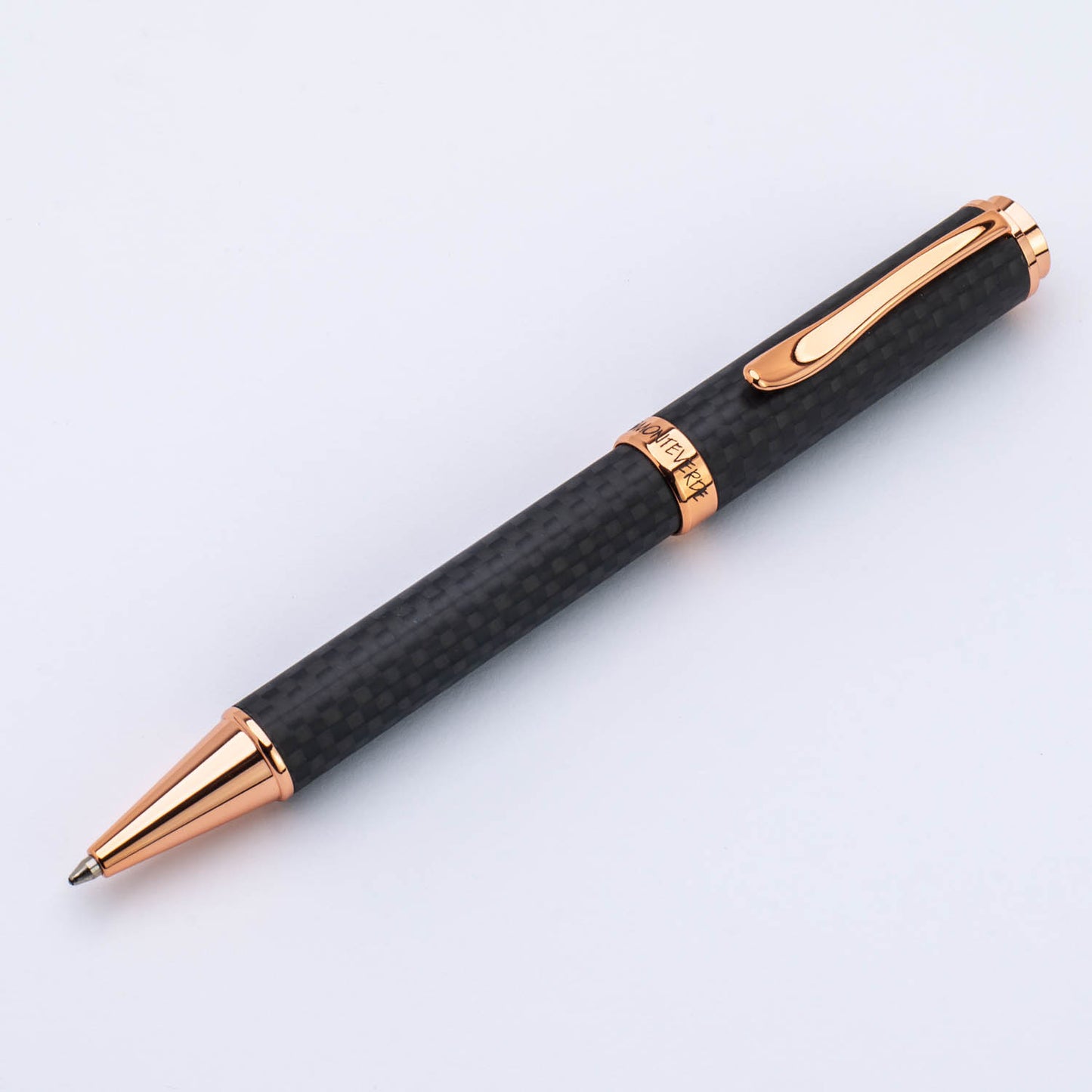 Monteverde Innova Ballpoint Matte Carbon & Rosegold