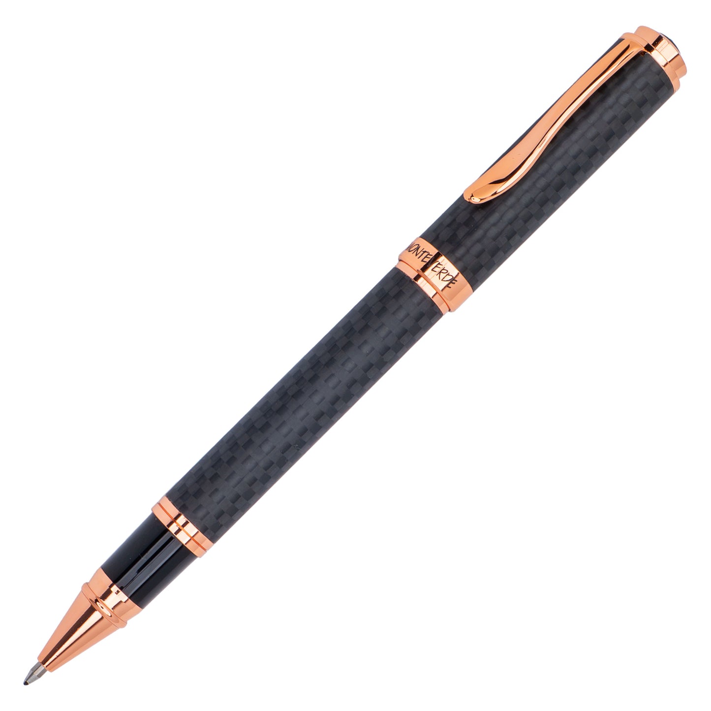 Monteverde Innova Rollerball Matte Carbon & Rosegold