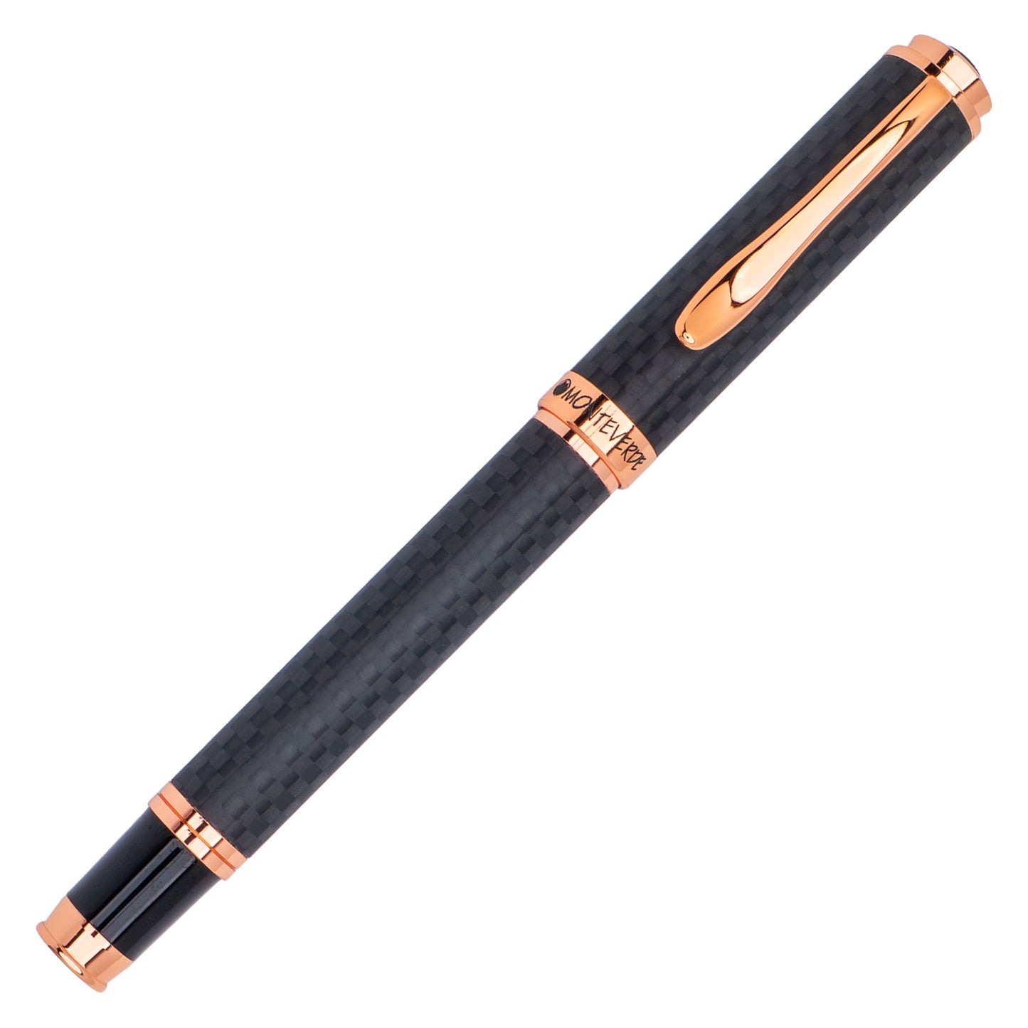 Monteverde Innova Rollerball Matte Carbon & Rosegold