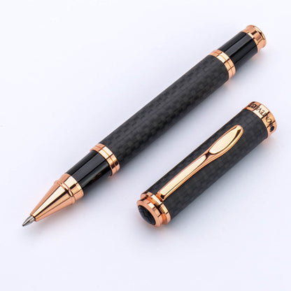 Monteverde Innova Rollerball Matte Carbon & Rosegold