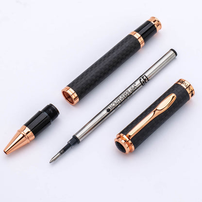 Monteverde Innova Rollerball Matte Carbon & Rosegold