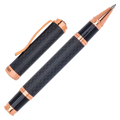 Monteverde Innova Rollerball Matte Carbon & Rosegold