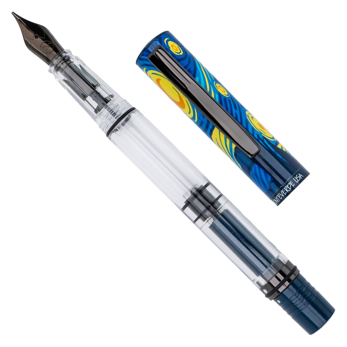 Monteverde Fine Art MP1 Set Starry Night Fountain Pen + 15ml Ink