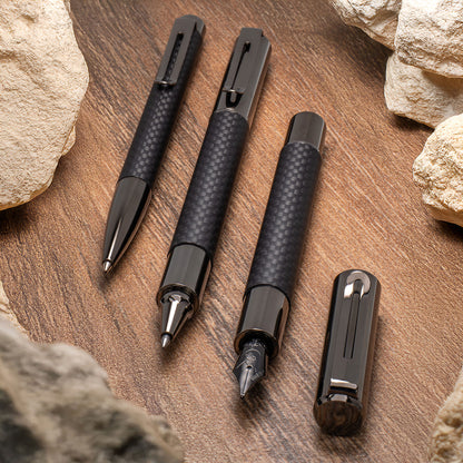 Monteverde Ritma Matte Carbon 3+2 Pen Set