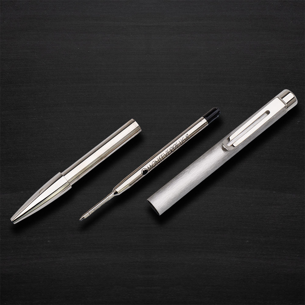 Monteverde Ritma Ballpoint Brushed Stainless Steel