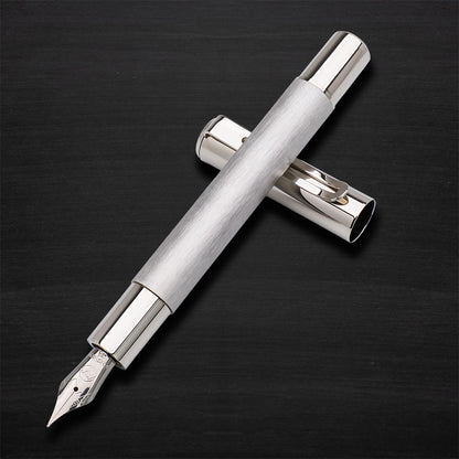 Monteverde Ritma Brushed Stainless Steel Fountain Pen