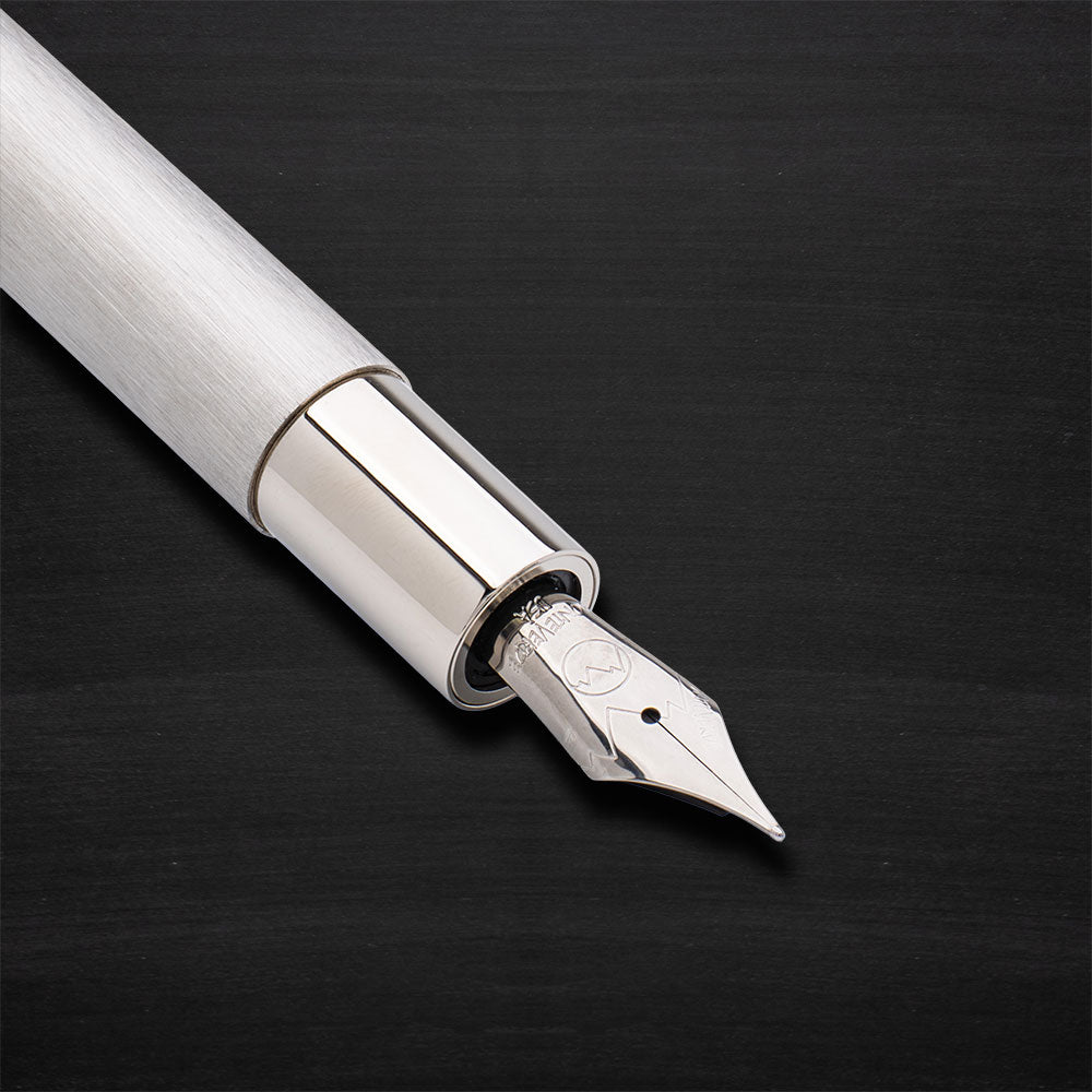 Monteverde Ritma Brushed Stainless Steel Fountain Pen