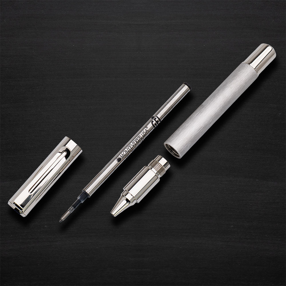 Monteverde Ritma Rollerball Brushed Stainless Steel
