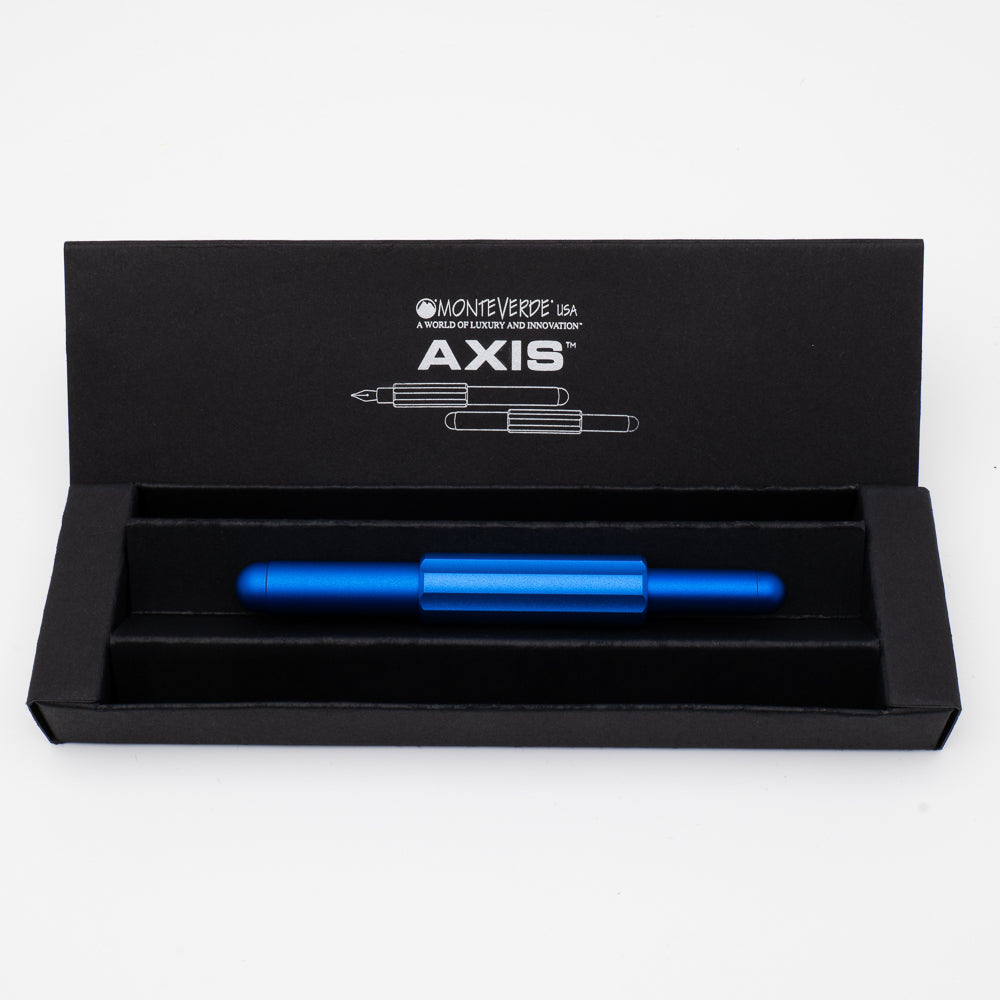 Monteverde Axis Blue Fountain Pen