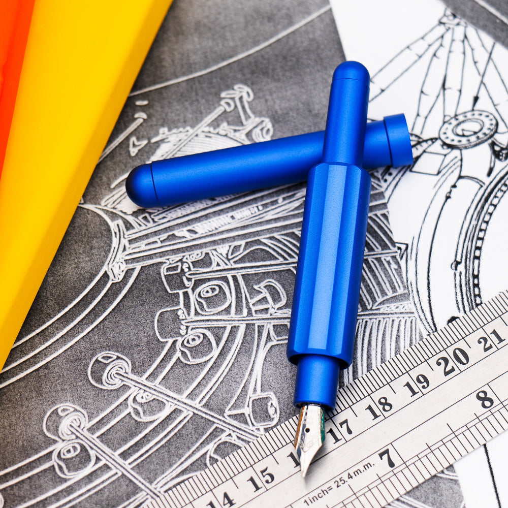 Monteverde Axis Blue Fountain Pen