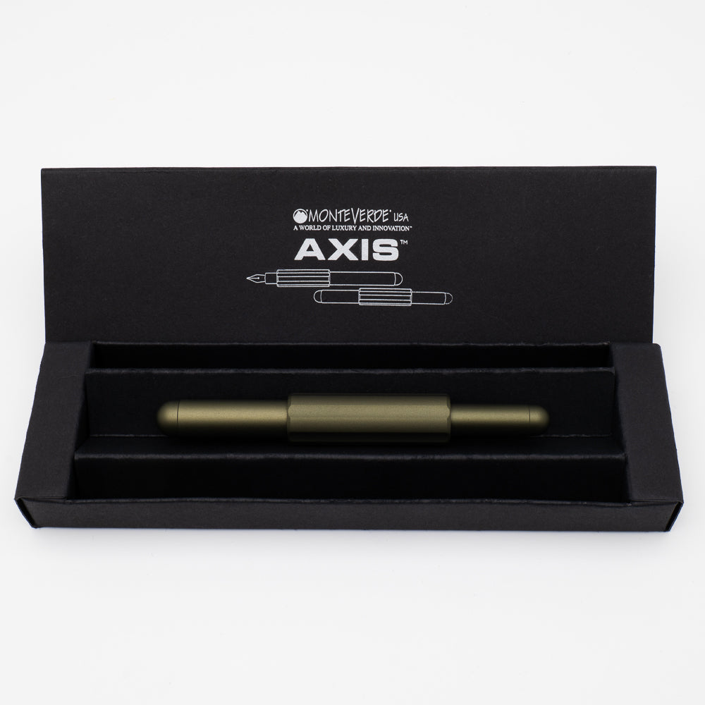 Monteverde Axis Olive Fountain Pen