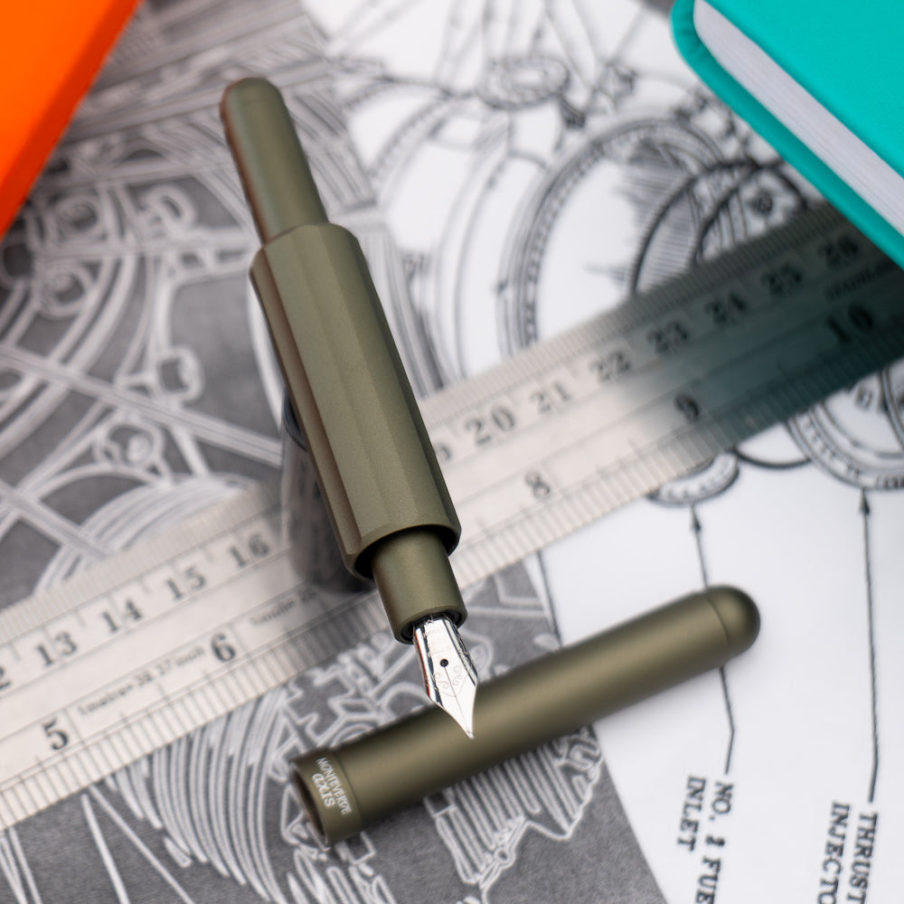 Monteverde Axis Olive Fountain Pen