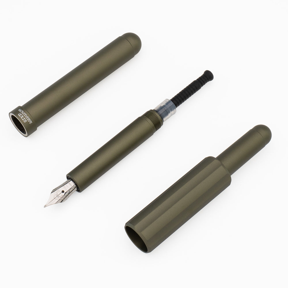 Monteverde Axis Olive Fountain Pen