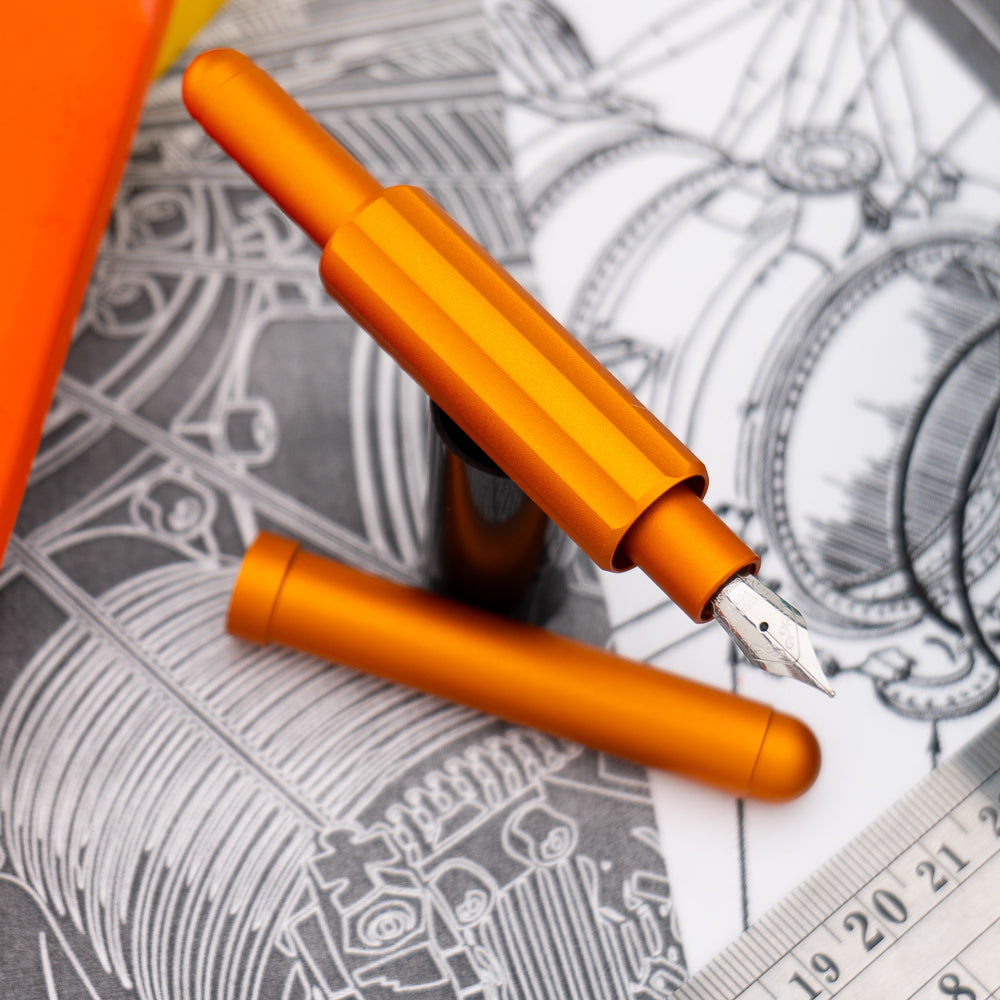 Monteverde Axis Orange Fountain Pen