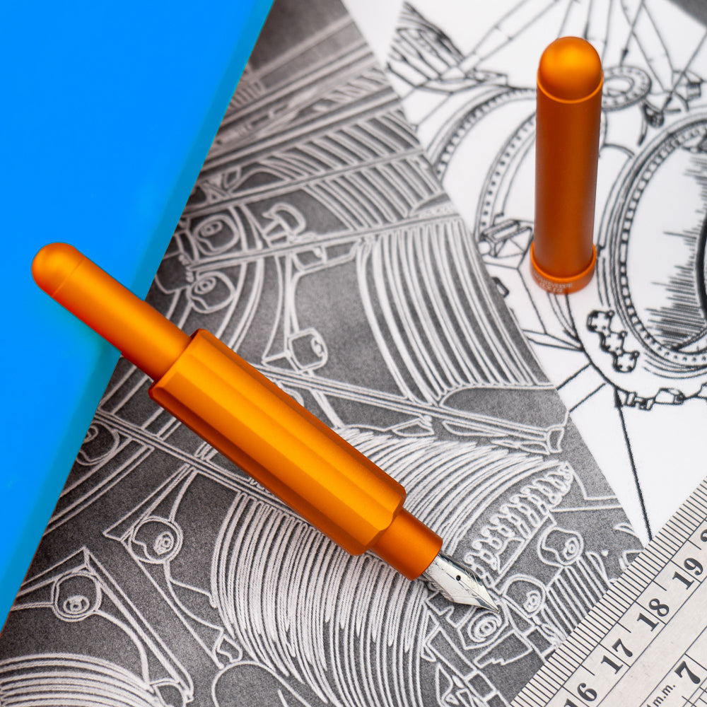 Monteverde Axis Orange Fountain Pen
