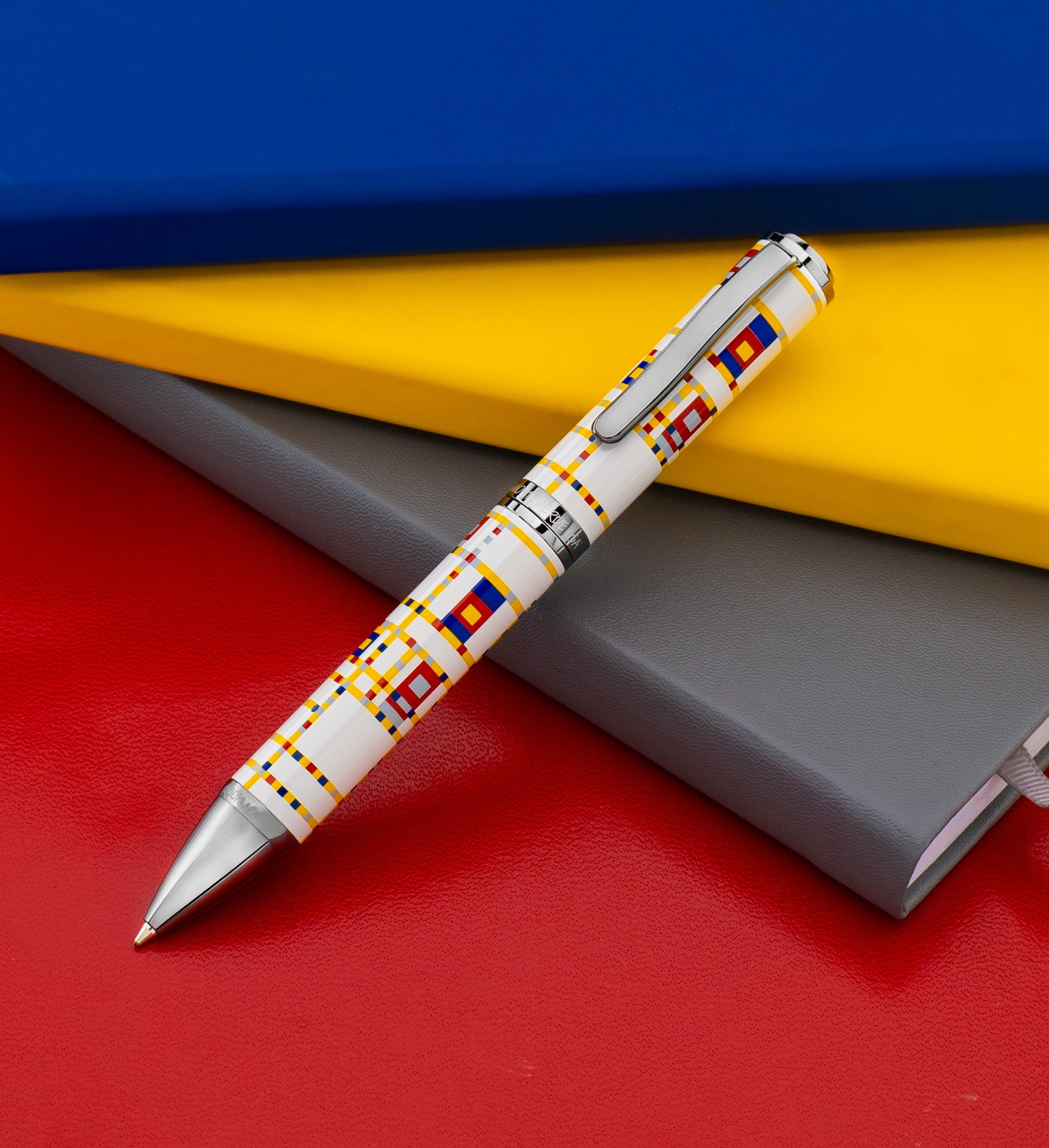 Monteverde Limited Edition Mondrian Ballpoint Broadway Boogie-Woogie