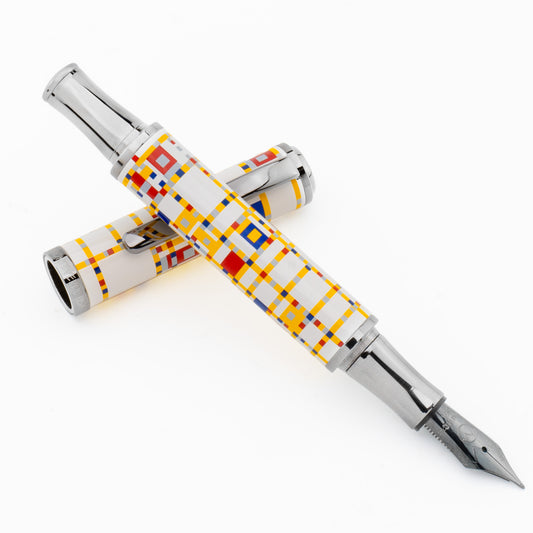 Monteverde Limited Edition Mondrian Broadway Boogie-Woogie  Fountain Pen