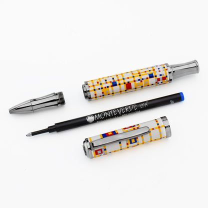 Monteverde Limited Edition Mondrian Rollerball Broadway Boogie-Woogie