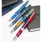 Delta Duna Horizon Yellow with Yellow Gold Trim Fountain Pen