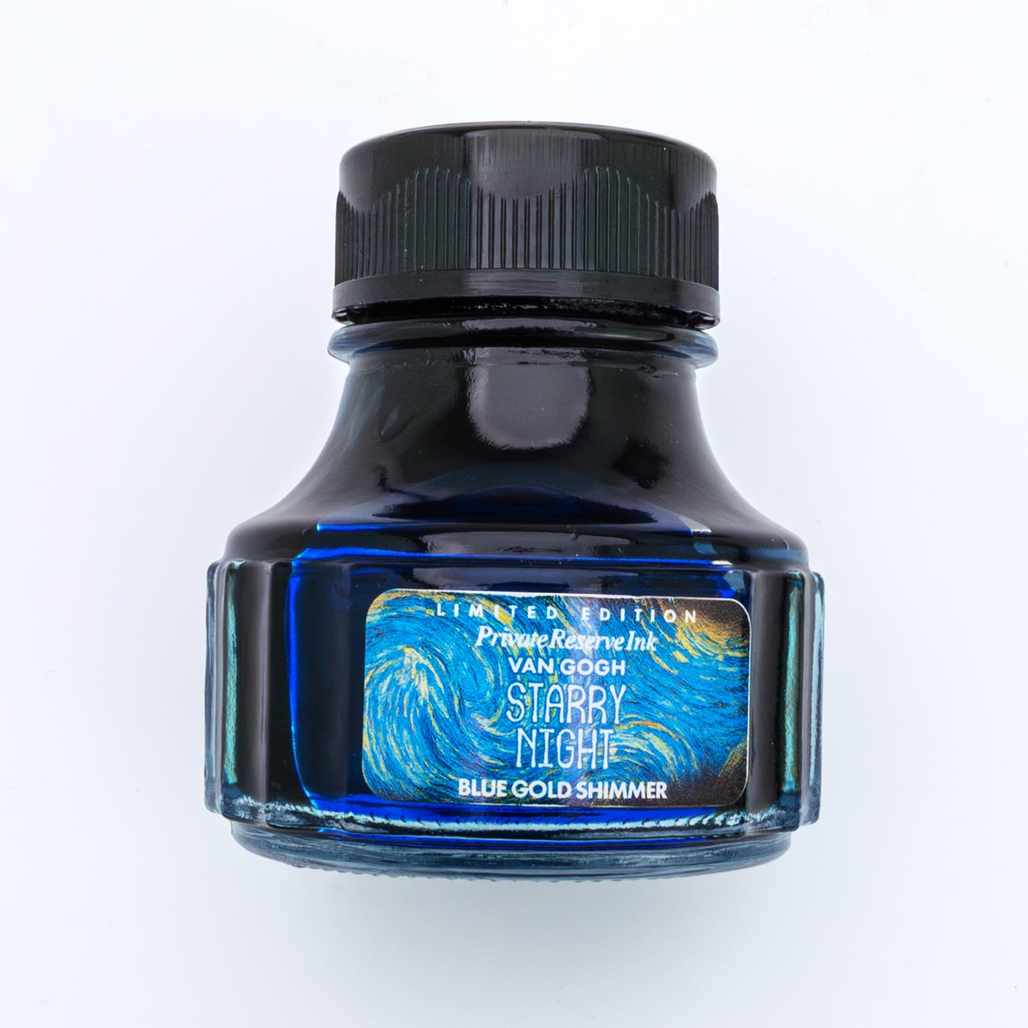 Private Reserve Limited Edition Double Shimmer 90ml Ink Bottle Van Gogh Starry Night