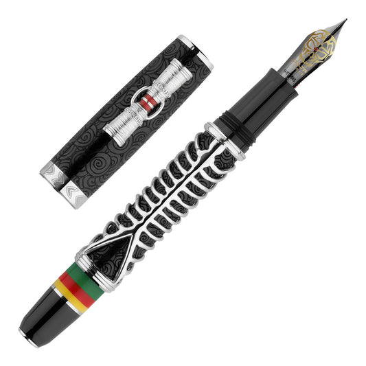 Delta Indigenous People Simbu Sterling Fountain Pen
