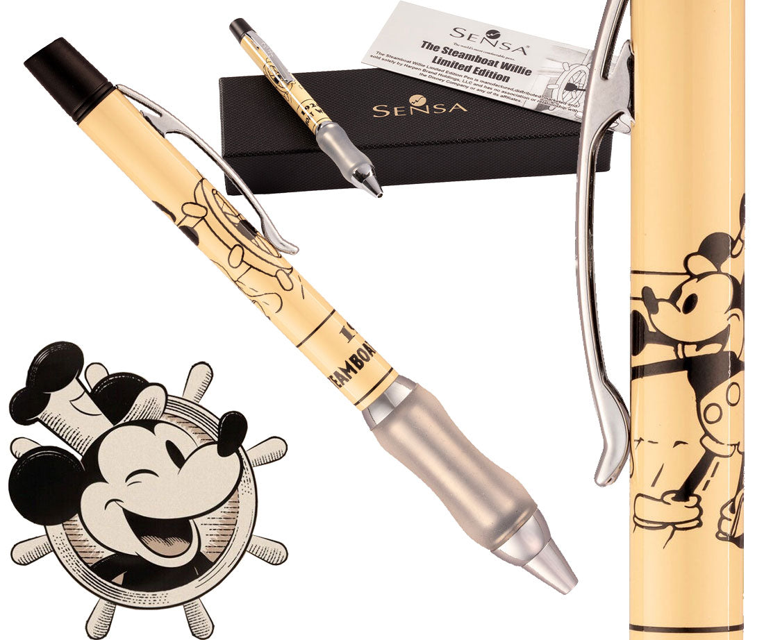 Sensa Limited Edition Metro Ballpoint Steamboat Willie 'Circa 1928'