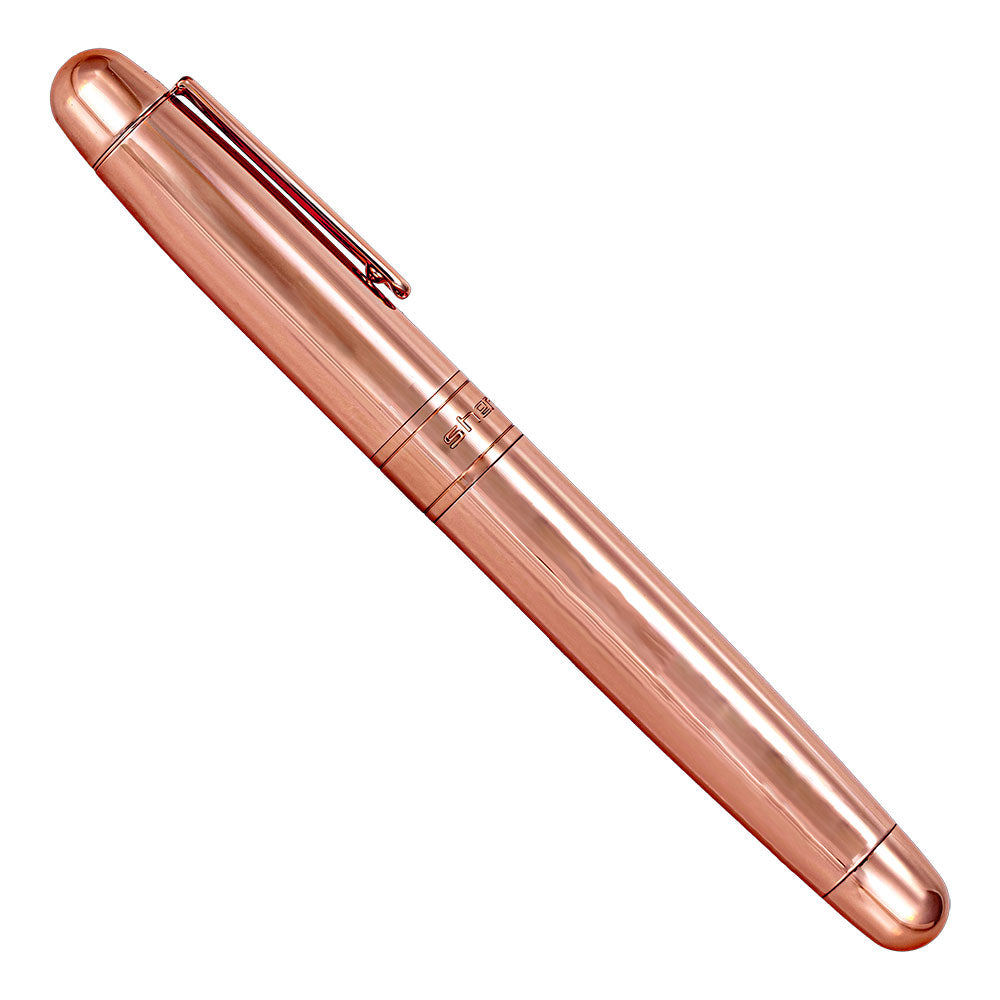 Sherpa Pen Cover Contemporary Copper Burst Rose Gold Trim