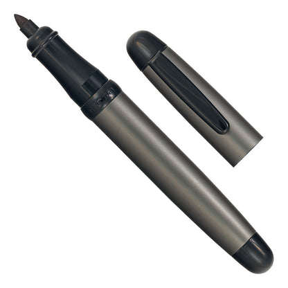 Sherpa Pen Cover Slate Gray Aluminum with Black Trim