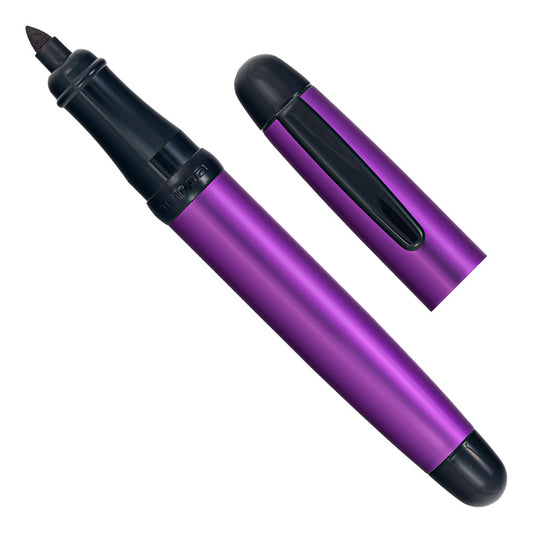 Sherpa Pen Cover Passionate Purple Aluminum with Black Trim