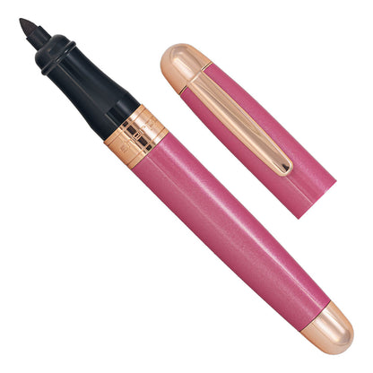 Sherpa Pen Cover Contemporary Sparkling Rosé Rose Gold Trim