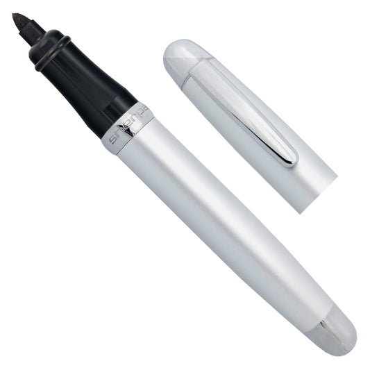 Sherpa Pen Cover Aluminum Silver with Chrome Trim