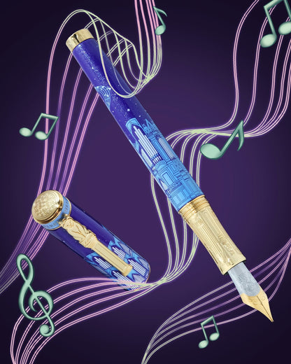 Ferris Wheel Press Limited Edition Masque Twilight Symphony Fountain Pen