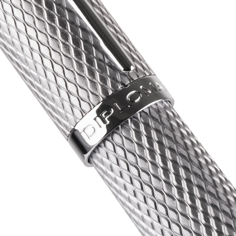 Diplomat Viper Silver Fountain Pen