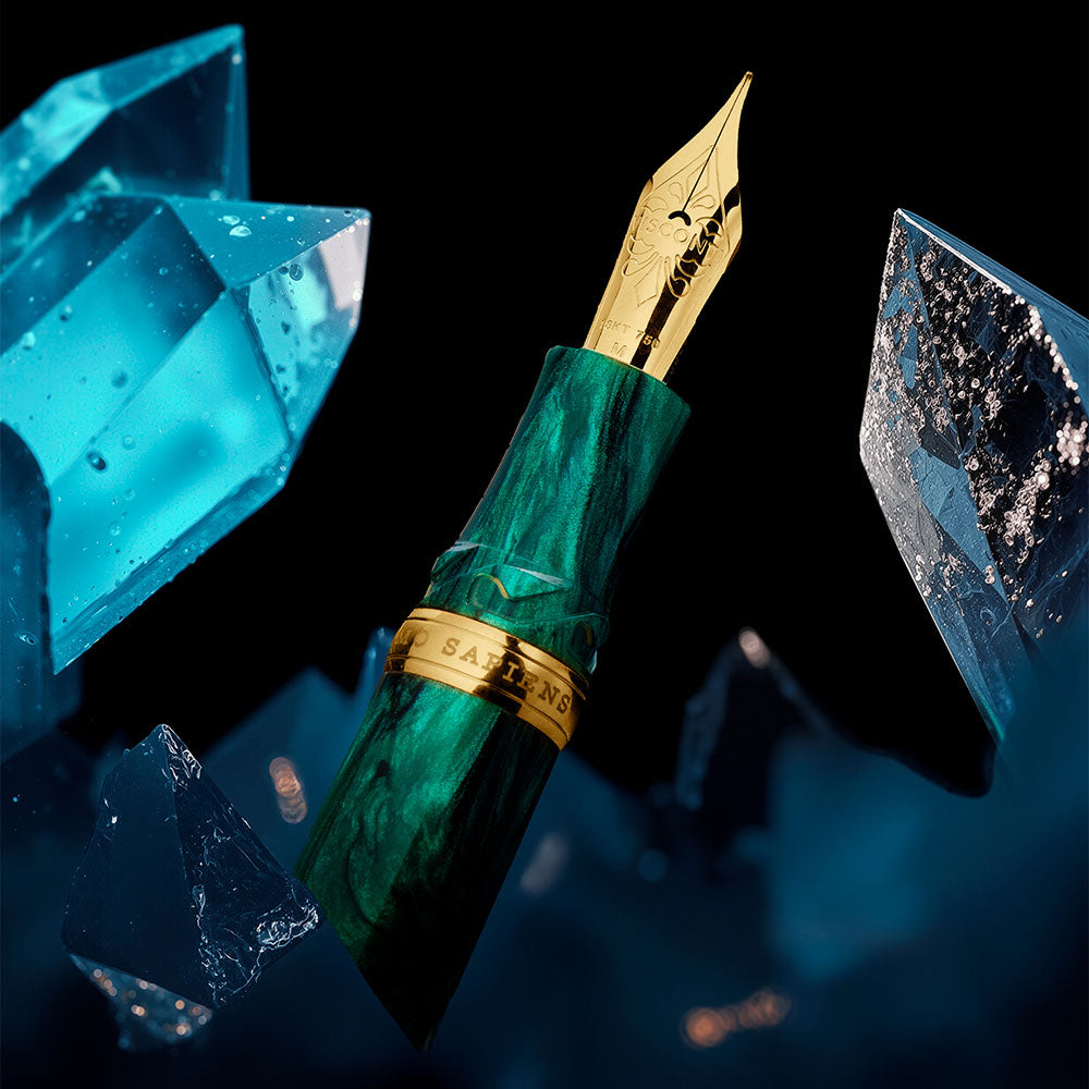 Visconti Limited Edition Homo Sapiens Dark Emerald Fountain Pen