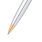 Sheaffer 300 Ballpoint Chrome Gold Trim