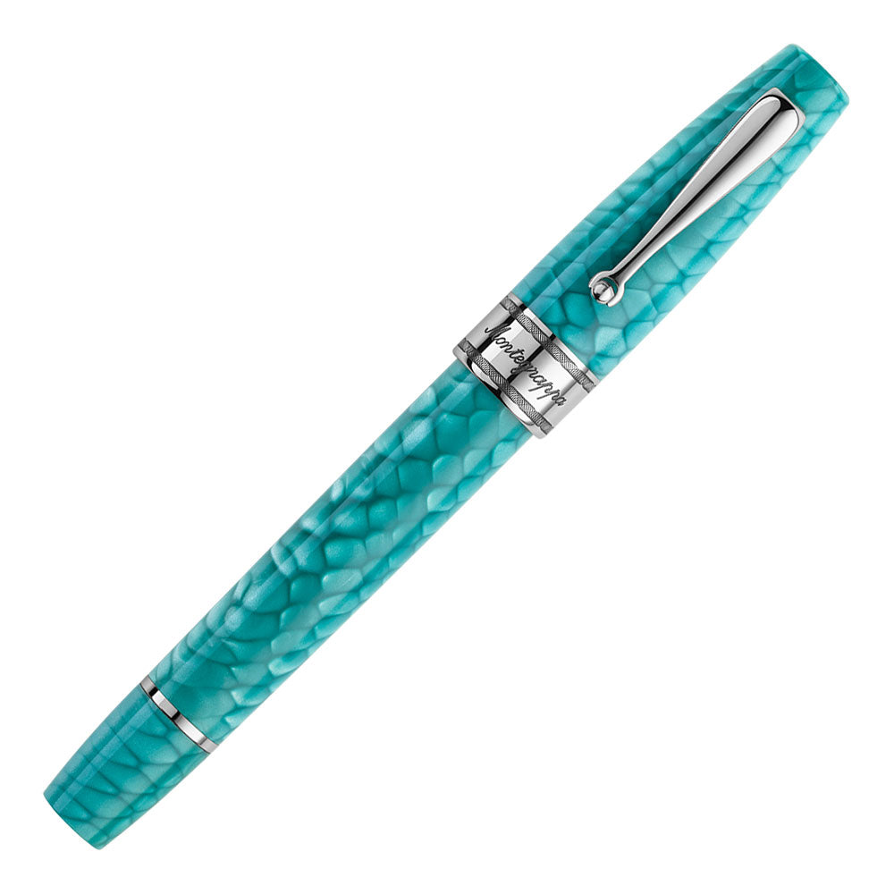 Montegrappa Extra LE Regal Year of the Dragon Deluxe Laguna Blue Fountain Pen