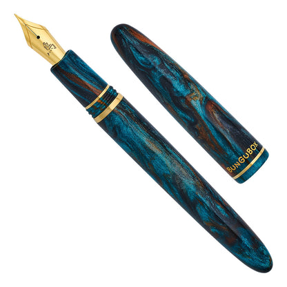 Esterbrook x BUNGU Box Kachofugetsu Estie Kingfisher Fountain Pen