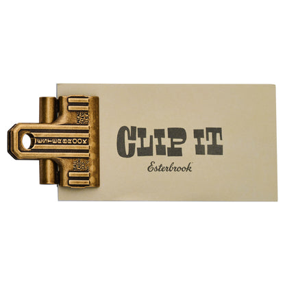 Esterbrook Eclipse Clip Raw Brass 3 Clip Set