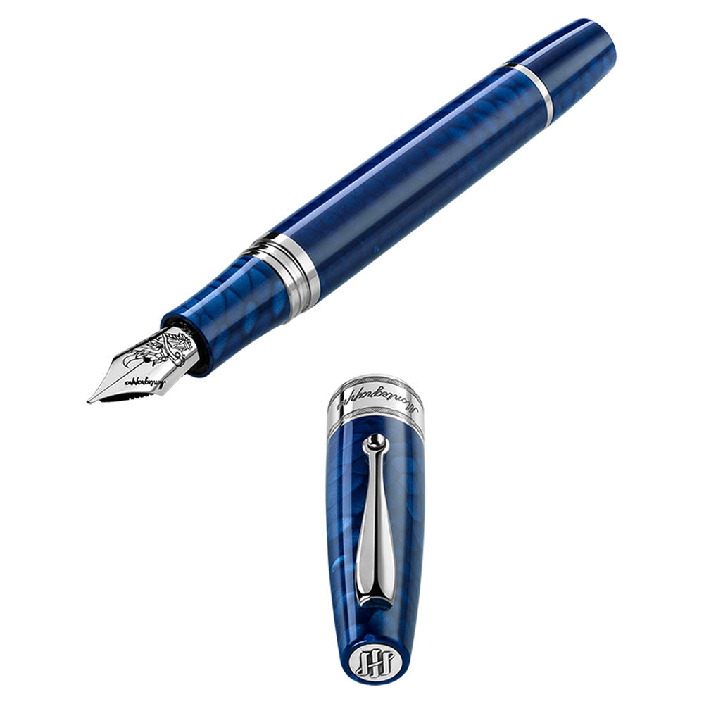 Montegrappa Extra LE Regal Year of the Dragon Deluxe Indigo Blue Fountain Pen