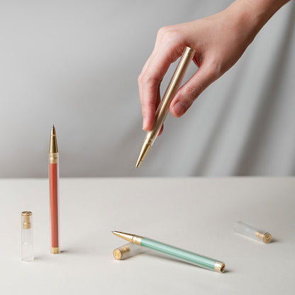 YSTUDIO Glamour Evolve Elemental Rollerball Brass Gold