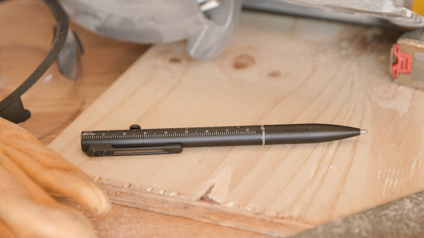 Fisher Measure Twice Tactical Space Pen