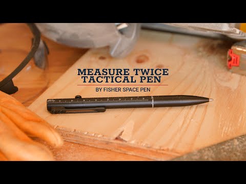 Fisher Measure Twice Tactical Space Pen – coloradopen