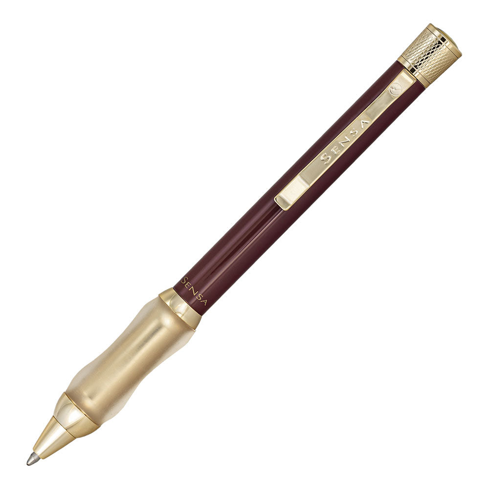 Sensa Classic Ballpoint Brown with Gold Trim (engraved)