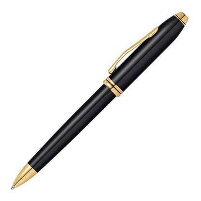 Cross Townsend Ballpoint Black Gold Trim