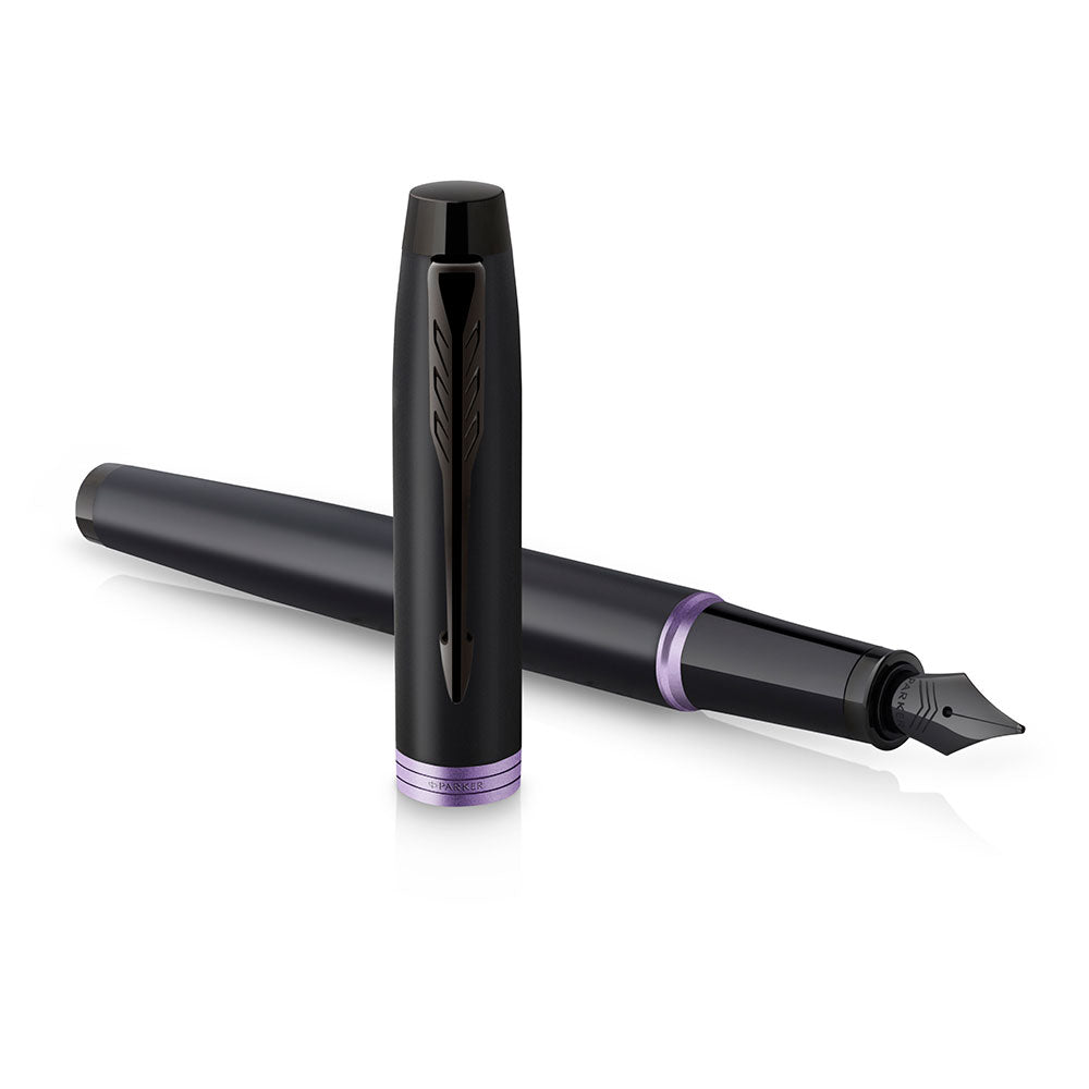 Parker IM Vibrant Fountain Pen Amethyst Purple