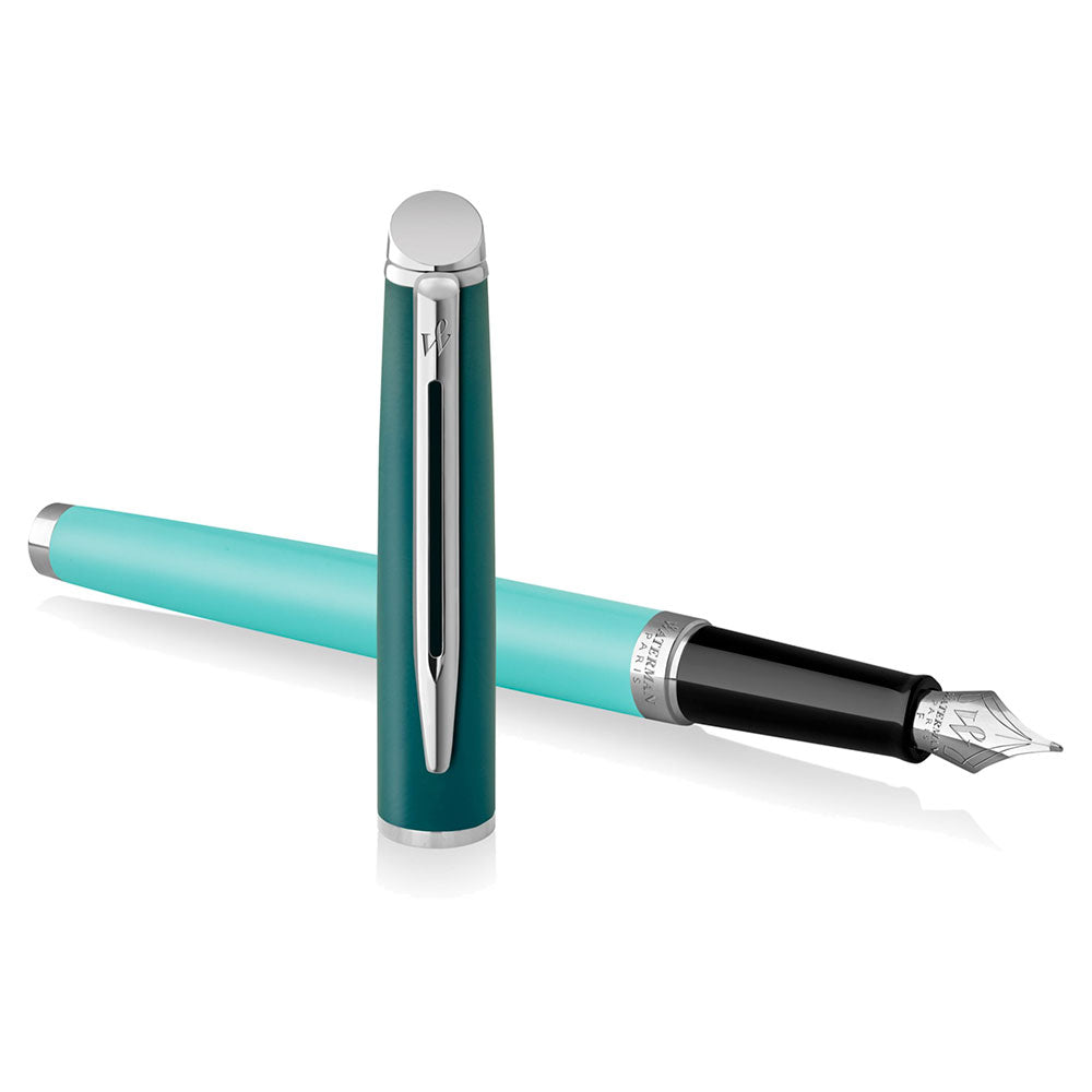 Waterman Color Block Hemisphere Green Fountain Pen