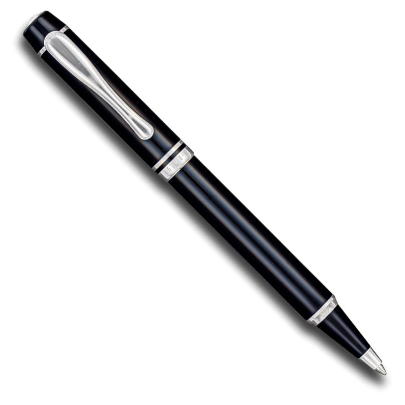 5280 Ambassador Ballpoint Black with Rhodium Trim