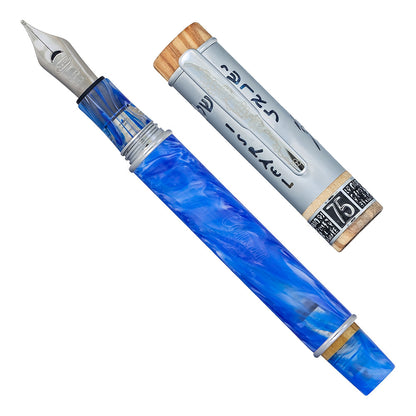 Conklin Limited Edition Israel 75 Diamond Jubilee Fountain Pen Steel Nib
