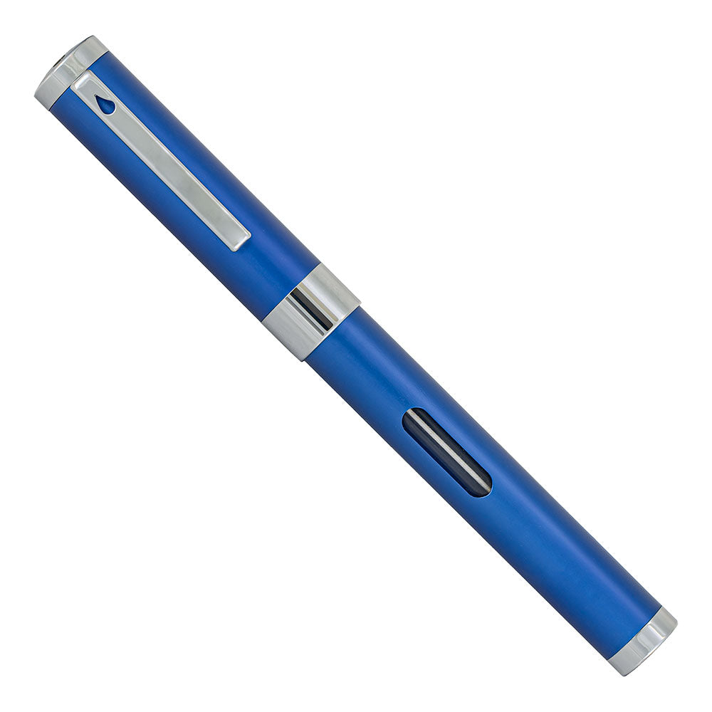 Diplomat Nexus Fountain Pen Blue Stainless Steel Nib